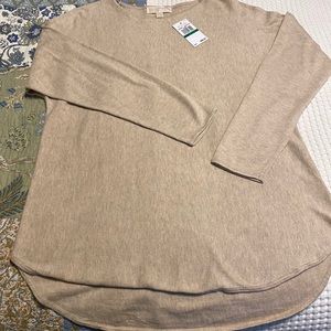 Michael Kors Tunic sweater size Large SO SOFT NWT!